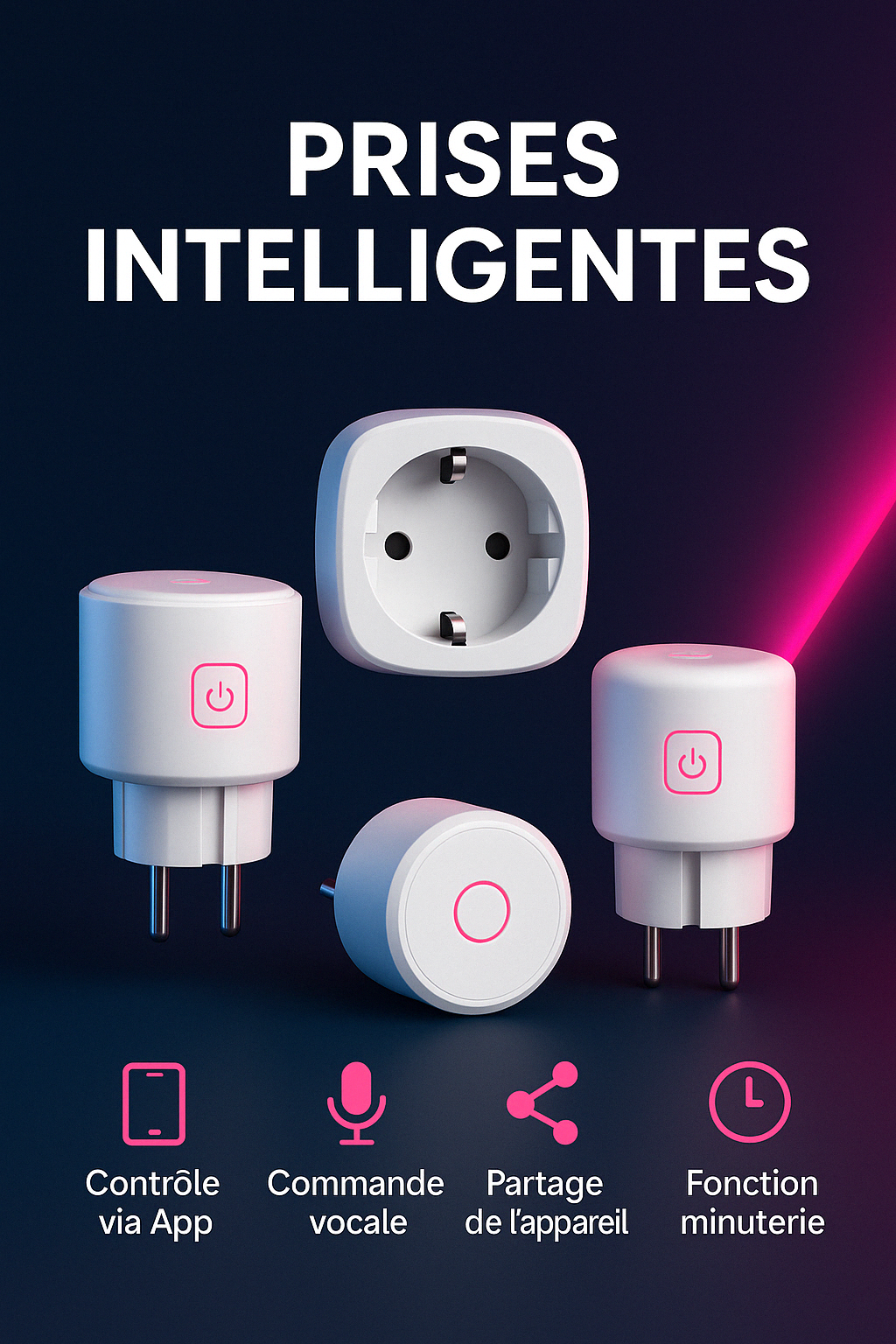 ⚡ Prise Intelligente Éco+©