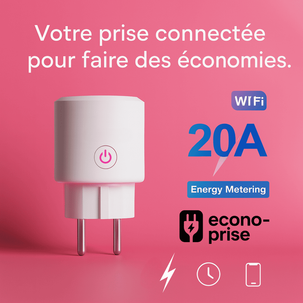 ⚡ Prise Intelligente Éco+©